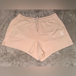 Reebok Women's Beige Athletic Shorts